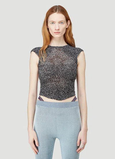 Isa Boulder Scan Crochet Top