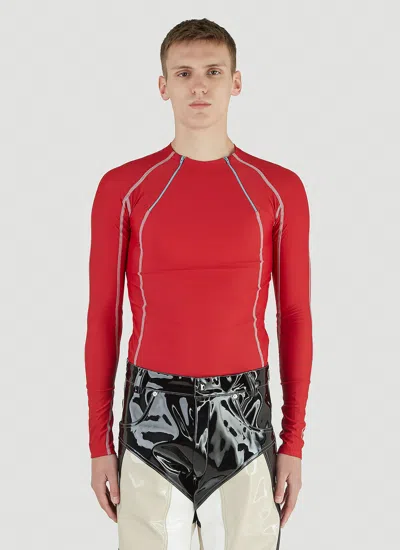 Gmbh Ande Zip-detail Long-sleeve T-shirt