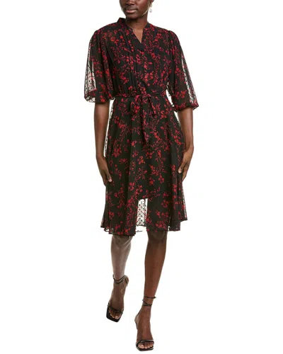 Nanette Lepore Midi Dress In Black