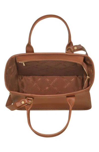 Longchamp Women's Le Foulonné Leather Top Handle Bag