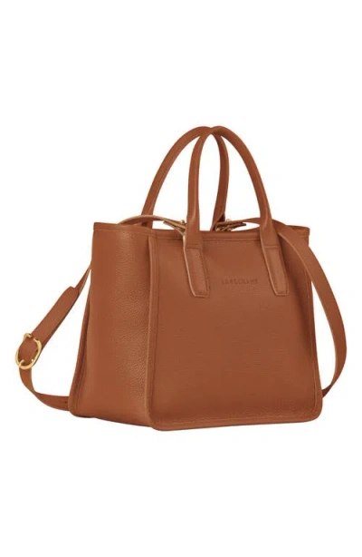 Longchamp Women's Le Foulonné Leather Top Handle Bag