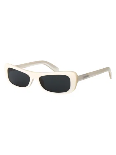 Jacquemus Capri Sunglasses In Neutral