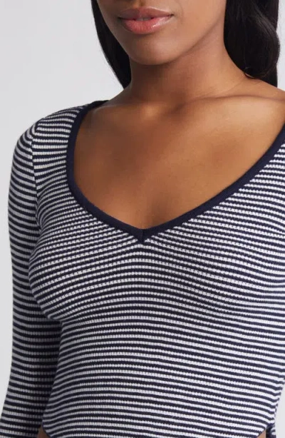 Pacsun Woodland Waffle Stitch Crop Sweater