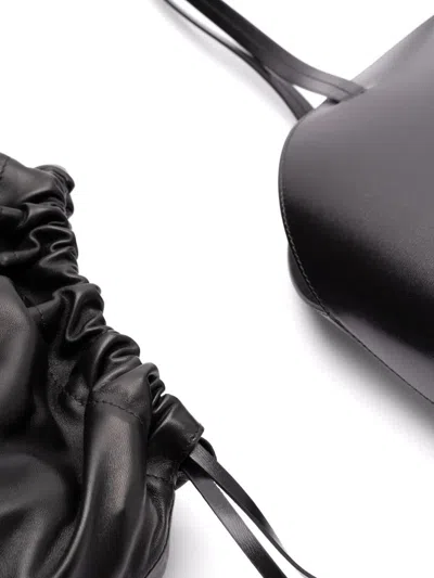 Jil Sander Women's Bolso Curvo Negro | J07zh0054p7100001 In Black