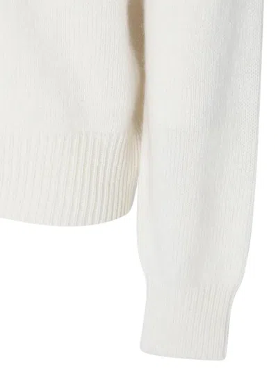 Jil Sander Sweater In White