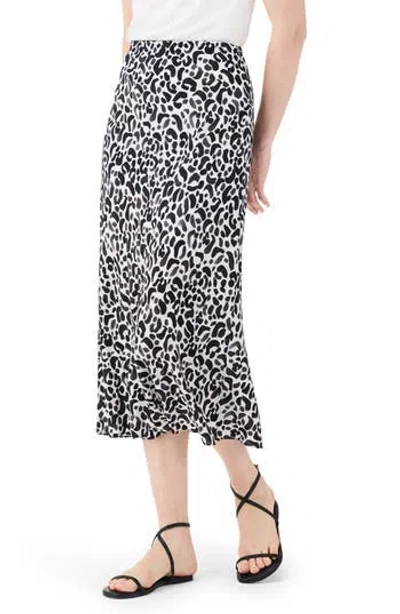 Nic + Zoe Onyx Animal Slip Skirt