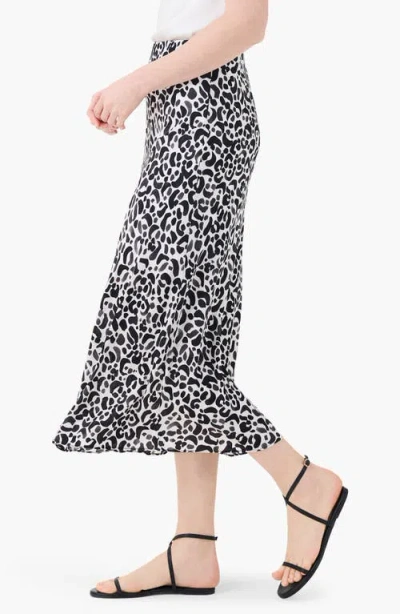 Nic + Zoe Onyx Animal Slip Skirt