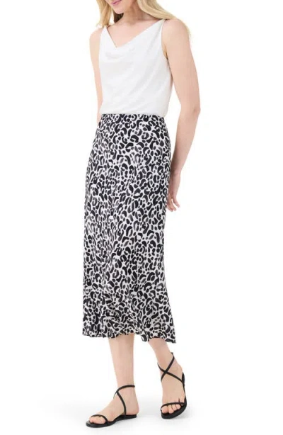Nic + Zoe Onyx Animal Slip Skirt