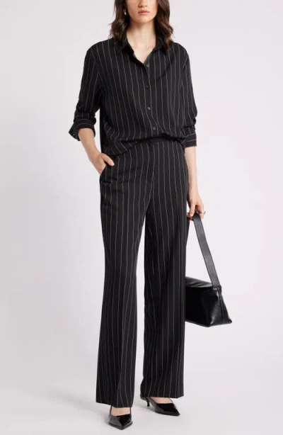 Nordstrom Straight Leg Twill Pants