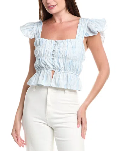 Reveriee Top In Blue