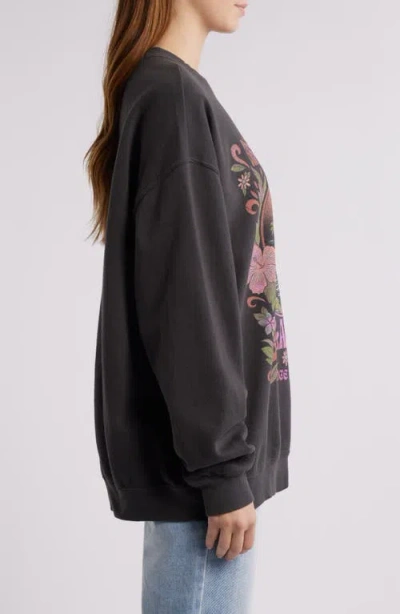 Billabong Ride In Cotton Blend Graphic Sweatshirt
