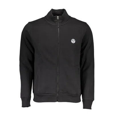 North Sails Black Cotton Men Sweater In Black