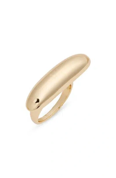 Open Edit Organic Bar Band Ring