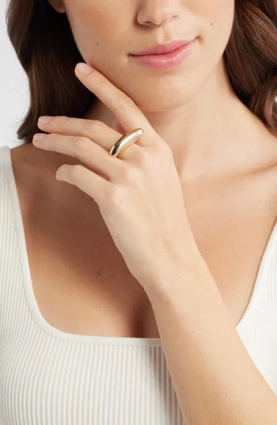 Open Edit Organic Bar Band Ring
