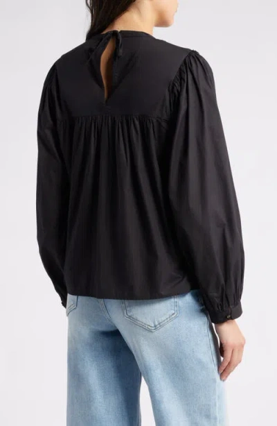 Cleobella Raine Lace Yoke Organic Cotton Top