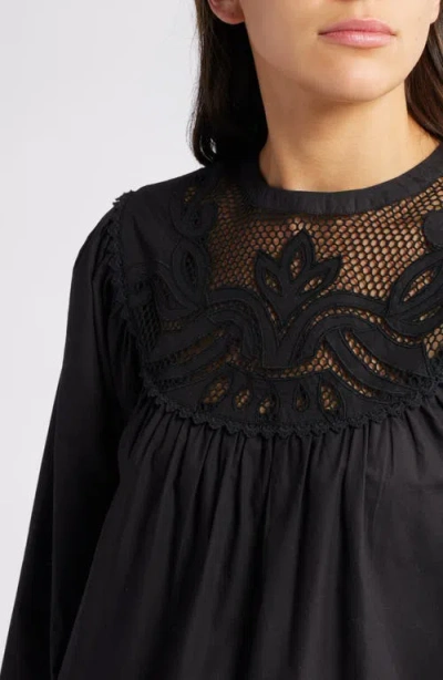 Cleobella Raine Lace Yoke Organic Cotton Top