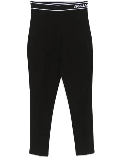 Karl Lagerfeld Logo-waistband Leggings