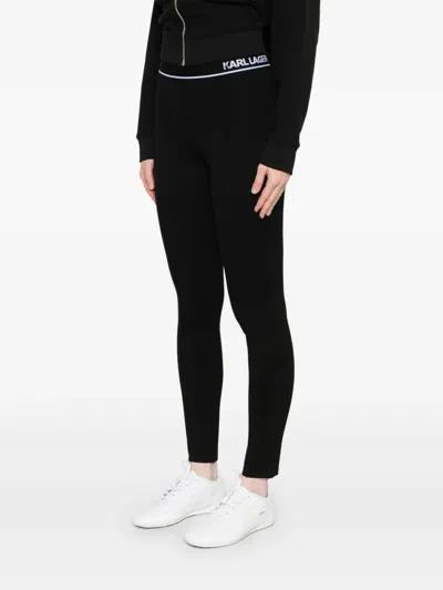 Karl Lagerfeld Logo-waistband Leggings