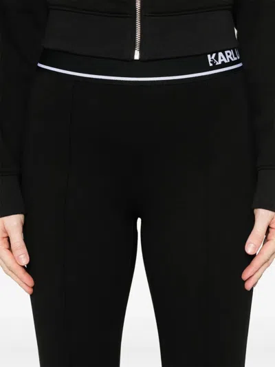 Karl Lagerfeld Logo-waistband Leggings