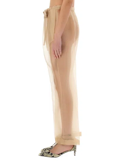 Khaite Pants Trenton In Neutral