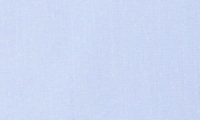 Calvin Klein Slim Fit All-season Stretch Cotton Dress Shirt In Blue