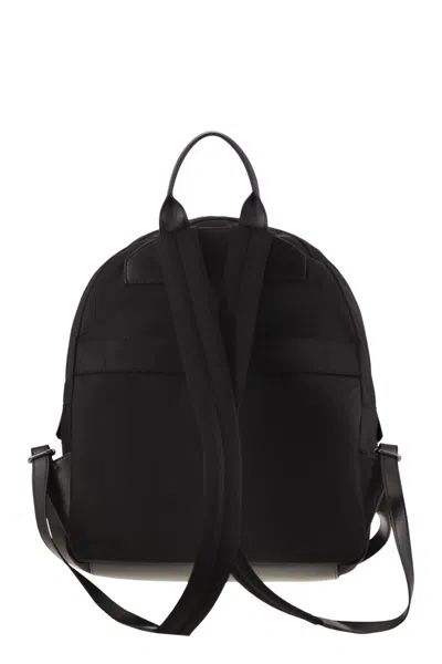 Kiton Technical Fabric Backpack With Logo