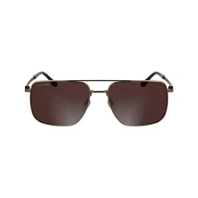 Lacoste Square-frame Sunglasses In Black