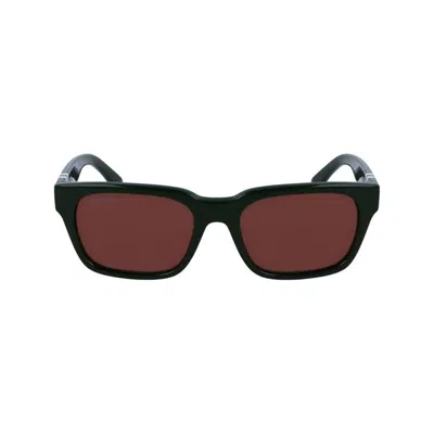 Lacoste Brown Square Men's Sunglasses L6007s 318 54 In Black