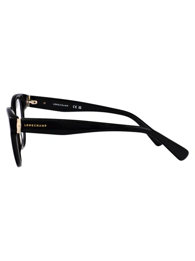 Longchamp Geometric Flat Mirror In Black