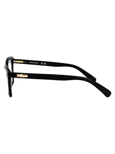 Longchamp Lo2713 Rectangle-frame Glasses In Black