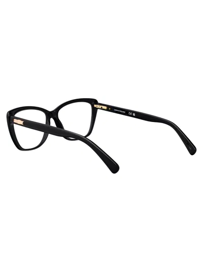 Longchamp Lo2713 Rectangle-frame Glasses In Black