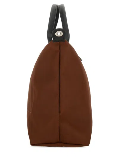 Longchamp S Le Pliage Xtra" Handle Bag In Brown