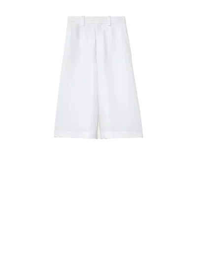 Loro Piana Drake Bermuda Shorts In White