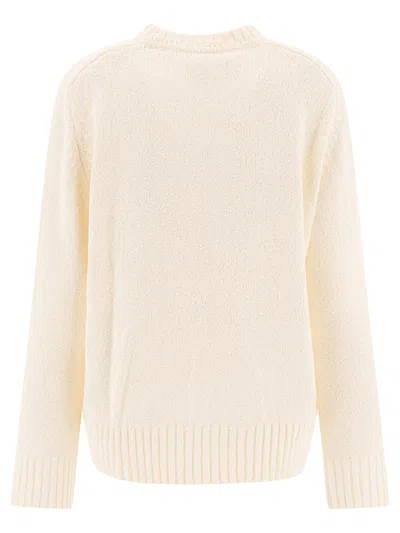 Loulou Studio Loulou Ivory Cashmere Baltra Sweater In Yellow