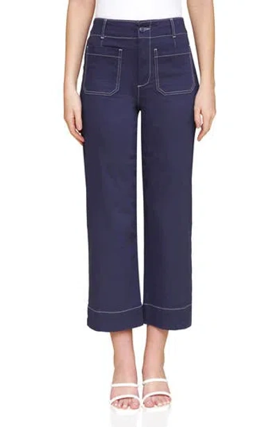 Bagatelle High Waist Wide Leg Crop Pants