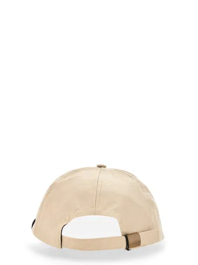 Mackintosh Baseball Cap In Brown