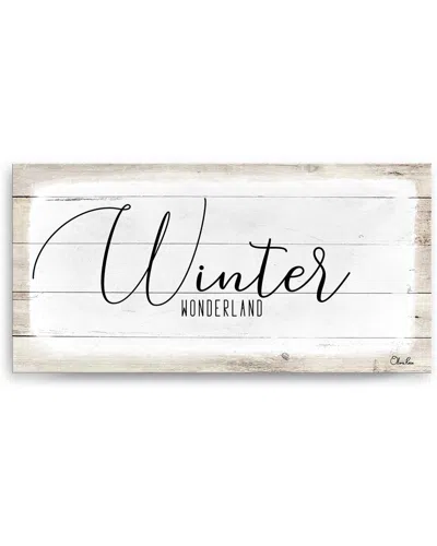 Ready2hangart Winter Wonderland Canvas Wall Art By Olivia Rose In White