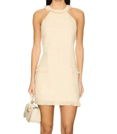 Amanda Uprichard Andrea Dress In Beige In Neutral