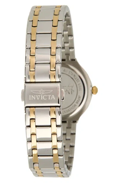 Invicta Wildflower Quartz Two-tone Bracelet Watch, 32mm X 7.9mm