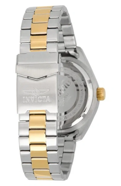 Invicta Aviator Two-tone Quartz Bracelet Watch, 45mm X 12mm