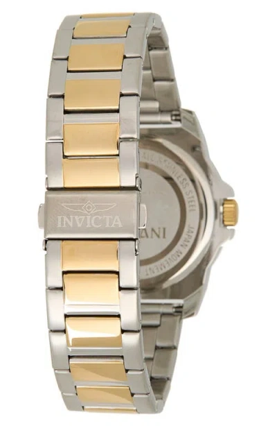 Invicta Speedway Three Hand Quartz Stainless Steel Bracelet Watch, 42mm