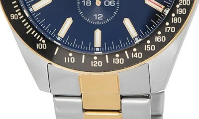 Invicta Aviator Two-tone Quartz Bracelet Watch, 45mm X 12mm
