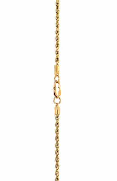 American Exchange Two-tone Stainless Steel Pavé Cubic Zirconia Cross Pendant Necklace