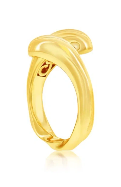 Simona Puffed Bypass Ring