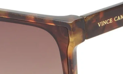 Vince Camuto Flat Top 138mm Shield Sunglasses