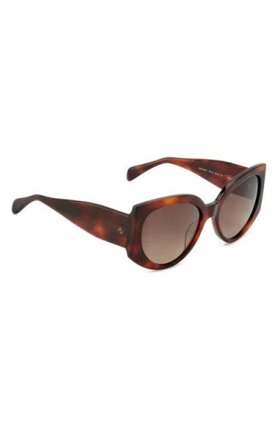 Rag & Bone 58mm Round Sunglasses