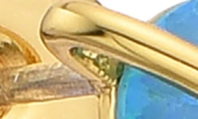 Eye Candy Los Angeles Saturn Opal Stud Earrings