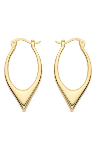 Eye Candy Los Angeles Mya Drop Hoop Earrings