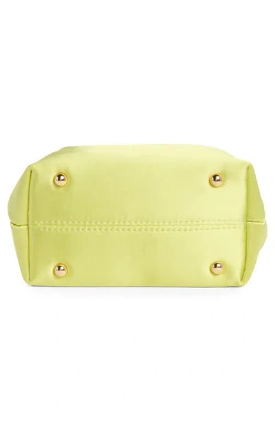 Olga Berg Amanda Satin Bucket Bag