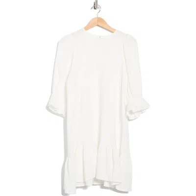 Maisie Bubble Sleeve Cotton Gauze Minidress